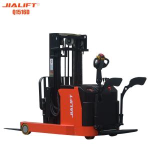 China Electric Reach Stacker Standing On 1300kg Lifting Height 1600mm wholesale