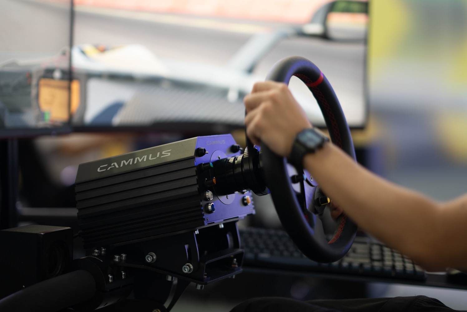 Support OEM 3 Pedals PC Game Driving Simulator