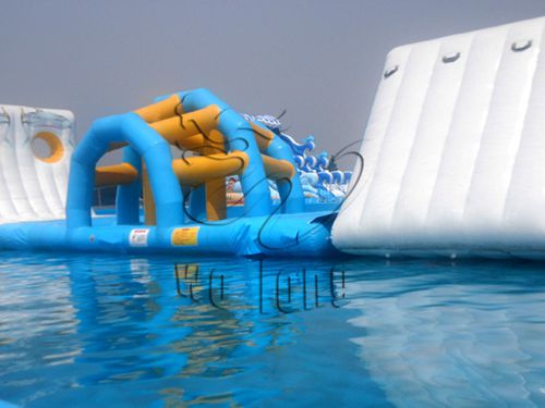 adult inflatable obstacle course, inflatable water obstacle course