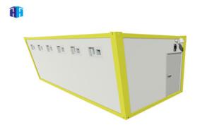China Waterproof prefabricated container house prices 20ft container toilet china supplier wholesale