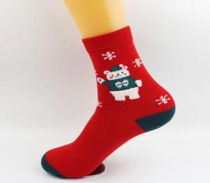 China Christmas / Holidays Women's Novelty Socks Anti Fouling Any Logo Available wholesale