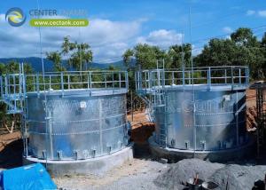 China Affordable and Reliable Galvanized Steel Tanks for Wastewater Treatment Plants wholesale