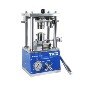 China Hydraulic Cylindrical Cell Lab Equipment Crimping Machine 35kg wholesale
