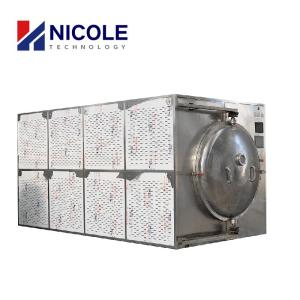 China SS304 Food Grade Microwave Vacuum Dryer 220 - 440V Low Temperature wholesale