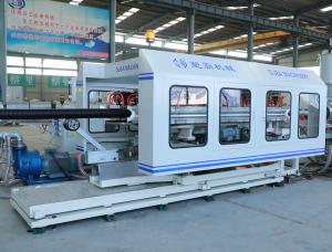 China High Speed Double Wall Corrugated Pipe Extrusion Line For OD 40MM - 200MM Pipe wholesale