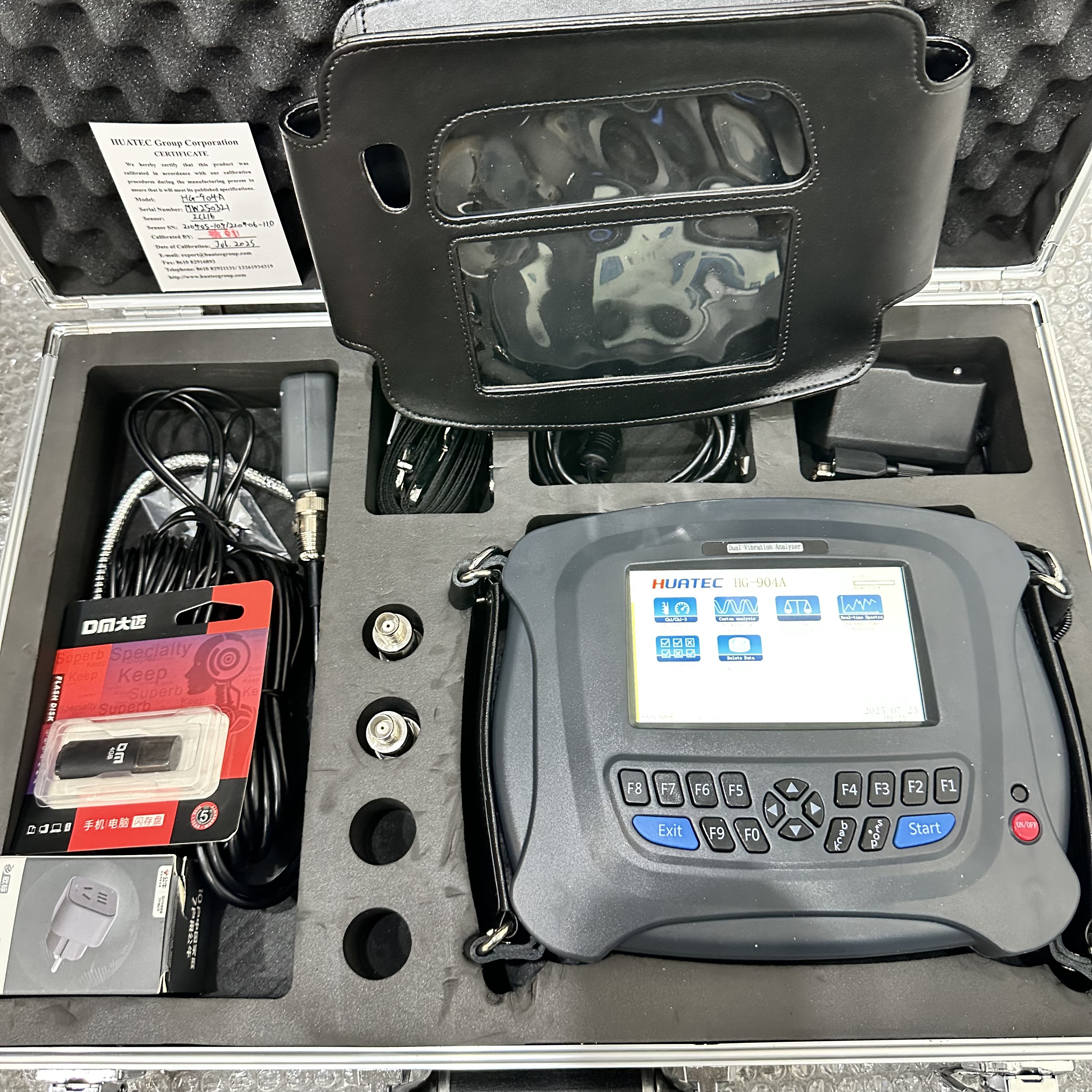 HG-904A 2 Channel Data Collector / Diagnose Analyzer / Vibration Phase Balancer
