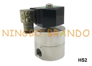 China 1/2'' 200 bar High Pressure Stainless Steel Solenoid Valve 220VAC 110VAC 24VDC wholesale
