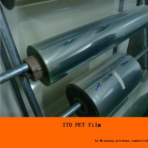 China 30 ohm Transparent conductive ITO PET film EMI shielding film wholesale