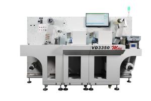 China One Station Six Heads VD3350 Digital Auto Feeding Label Die Cutting Machine wholesale