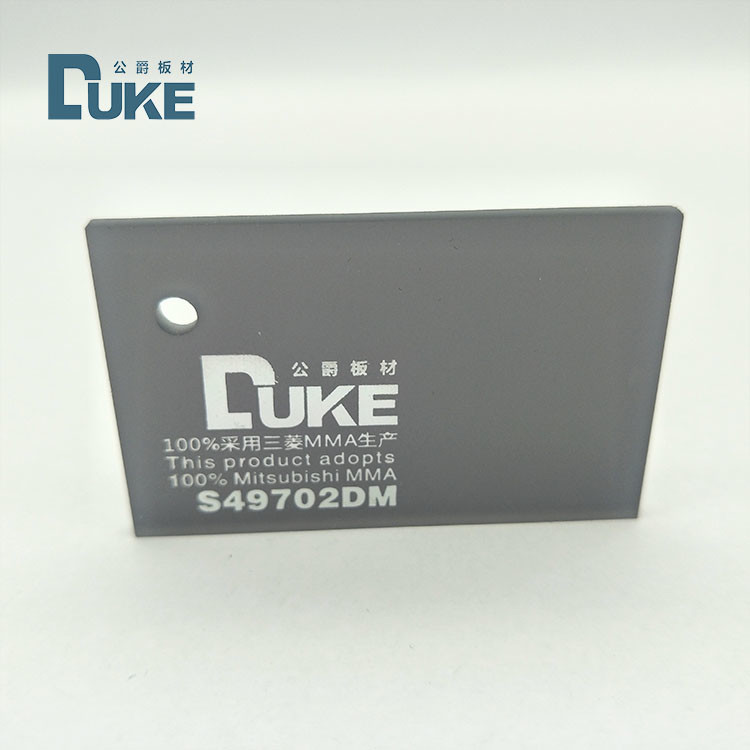 Customized Acrylic Matte Black Day Night Acrylic Sheet Advertising Signage