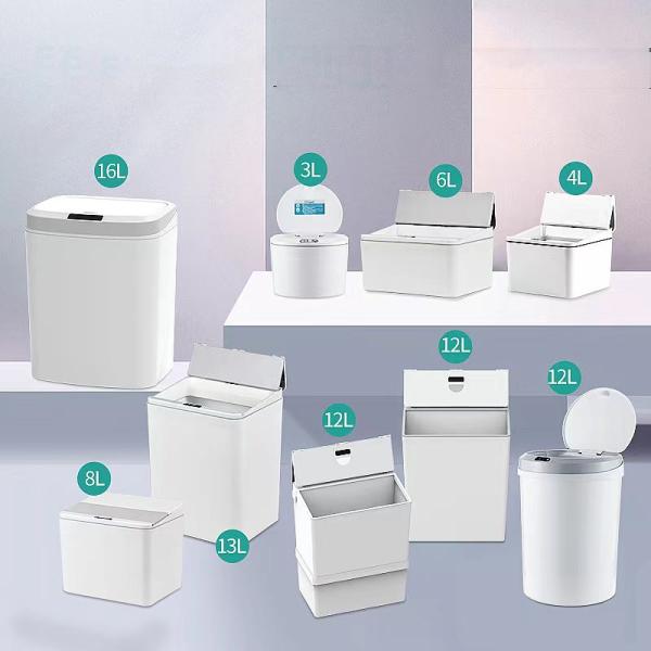 Fire Embedded Smart Trash Can Stainless Steel Smart Garbage Bin