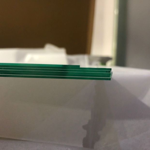 1.6mm 1.8mm 6mm Clear Float Glass For Clock Cover Picture Frame