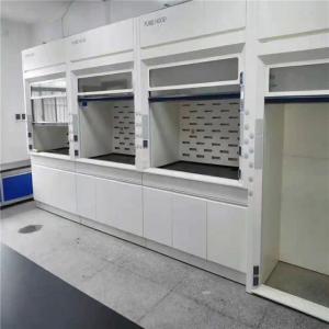 China Customized Cheap Price Steel Structure 12.7mm Phenolic Resin Top Anti-Corrosion Resistance Lab Fume Hood Suppliers wholesale