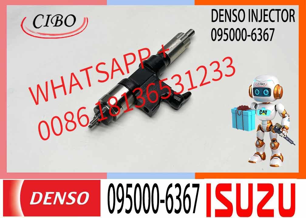 Diesel Fuel Injector common rail injector 095000-6366 8-97609788-3 095000-6367 8-97609788-7 for isuzu 6HK1 4HK1