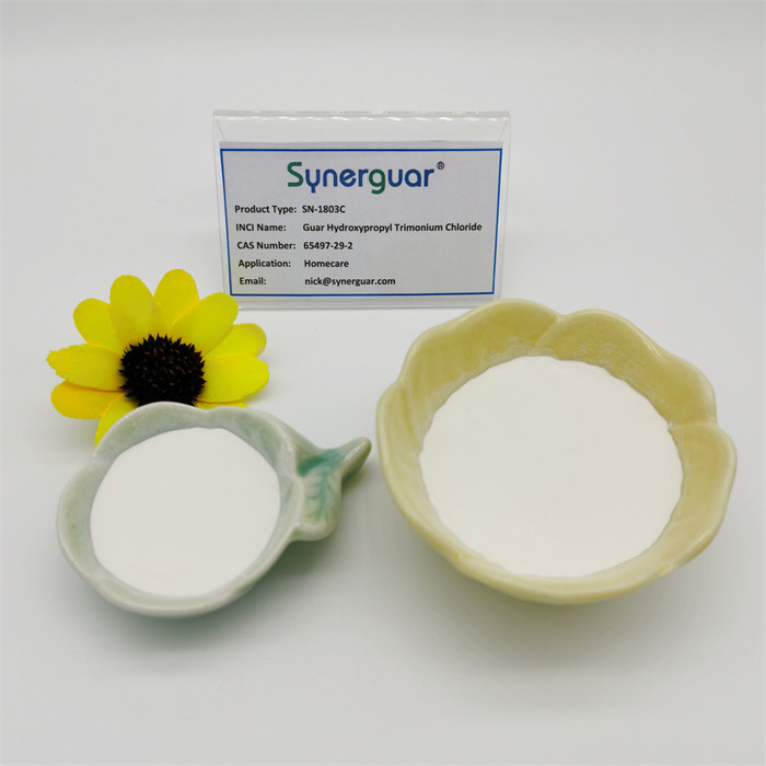Low Viscosity Transparency Cationic Guar Gum For Homecare