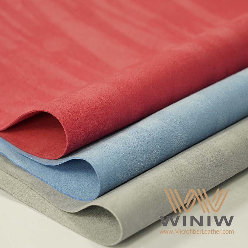 Microfiber PU Faux Suede Leather