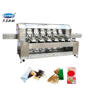 China Commercial Chocolate Pocky Stick Biscuit Finger Biscuit Flow Packing Line wholesale