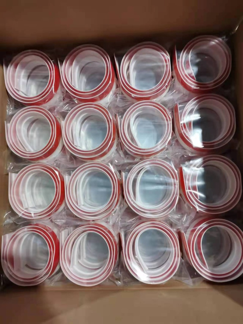 2" Silicone Rubber/PVC Under Door Sweep Weather Stripping Door Bottom Seal Strip Draft Wind Stoppers