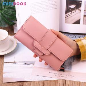 China Open Closure Type Women's Leather Wallets And Purses Small Size Candy Color Wallet wholesale