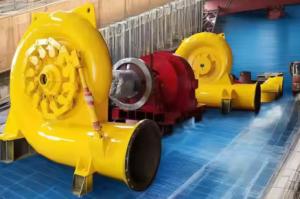 China 500-1500r/min Rated Speed Capacity 50HZ Horizontal Francis Turbine wholesale