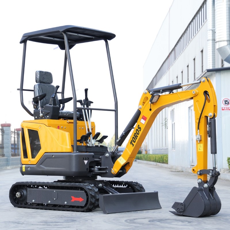 Slewing Speed 10 Rpm Mini Crawler Excavator 16mpa For Construction Projects