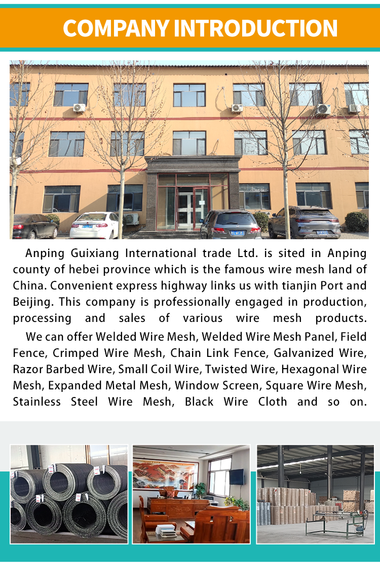 Anping manufacturers directly sell galvanized rust-proof wire mesh breeding fence fence cattle and sheep block