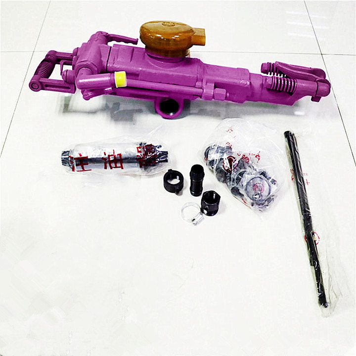 YT24 Pneumatic Rock Drilling Machine Mining Air Leg Jack Hammer Portable Rock Drill