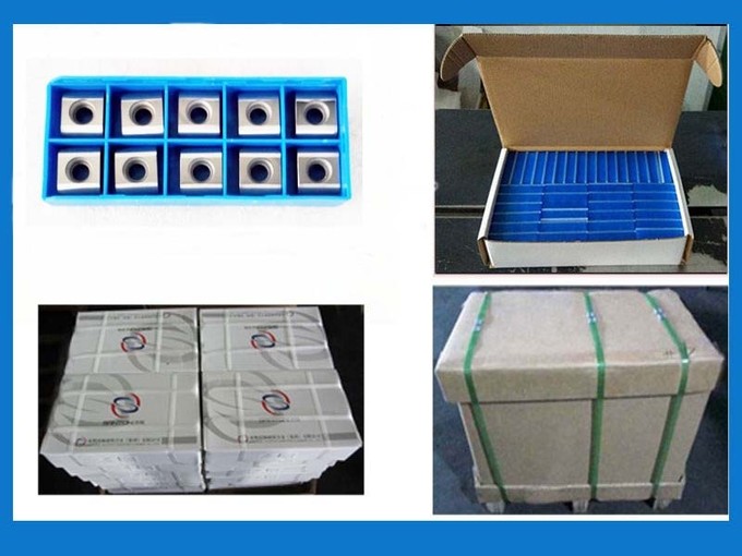K40 Roughing ISO Carbide Inserts For Milling 2800 TRS Structure Steel