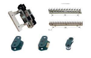 China Pinclip Stenter Machine Parts Durable Silver Plating Single Purpose Clip wholesale