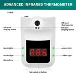 Wall-mounted human body temperature automatic measurement high temperature alarm