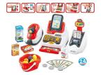 China Pretend Children's Play Toys Cash Register With Scanner And Credit Card Machine wholesale