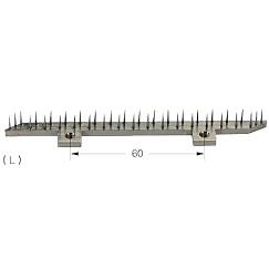 China Bruckner Stenter Pin Bar Pin Plate Nickel Plating wholesale