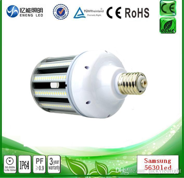 high lumens 150lm/w E40 led street lights ip64140W ip64 led corn light E40 led high bay light with Samsung 5630 led ac1