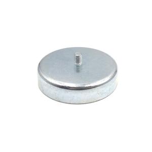 China Zinc Coating D10mm Neodymium Pot Magnet With Screwed Bush wholesale