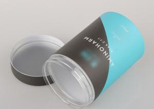 China Plastic Composite Can Packaging With Paper Print Cover SGS Certification wholesale