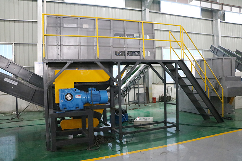 PET Bottles Bales Unpacking Machine For Sales