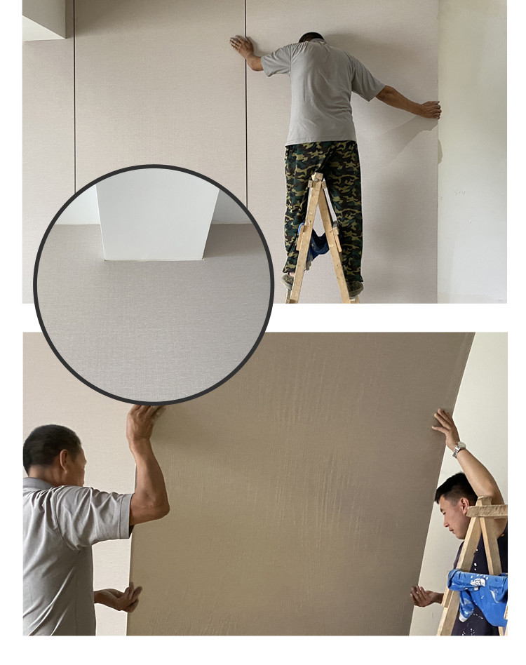 Formaldehyde-Free And Environmentally Friendly Bamboo Wood Fiber Fabric Wall Panel