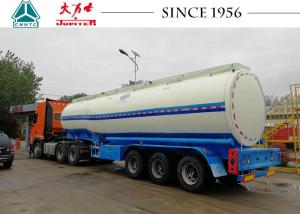 China 40000 Liters Petroleum Tanker Trailer Top Loading For Diesel Transport wholesale