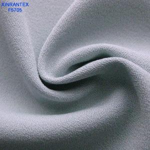 China F5705 lady fashion fabric moss crepe four ways spandex wholesale