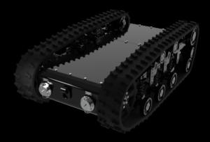 China Ip68 Explosion Proof Aluminium Robot Chassis Max Load 300kg wholesale