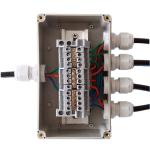 IP65 Waterproof Electrical Cable Distribution Terminal Blocks Junction Box 158
