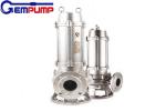 WQP SS316 Stainless Steel Submersible Pump 10-400m3/H Acid Resistant