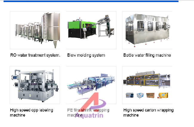 3 In 1 9.5KW Pet Bottle Filling Machine PLC 99.9% Accuracy With RO System