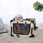 Modern Songmics Pet Carrier Box For Car Travel Soft Fleece Mat Comfort Ensured