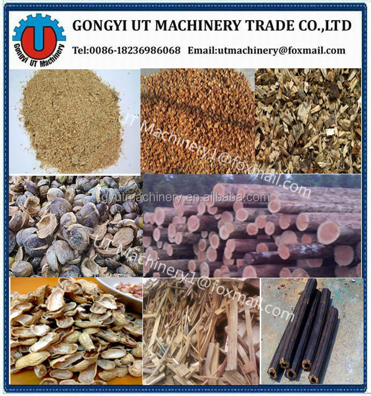 50mm 70mm Biomass Sawdust Briquette Press Machine for Shreddered Corrugated Board