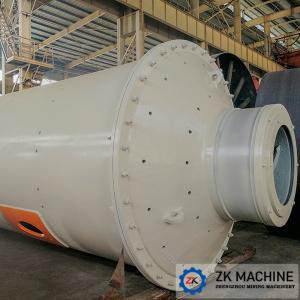 China Adjustable Fineness Discharging 0.8mm 4.8TPH Horizontal Ball Mill wholesale