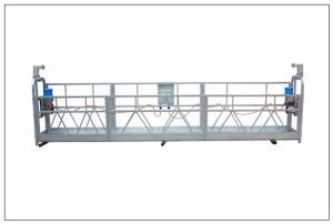 China Painting steel ZLP630 suspended rope platform in India for building cleaning wholesale