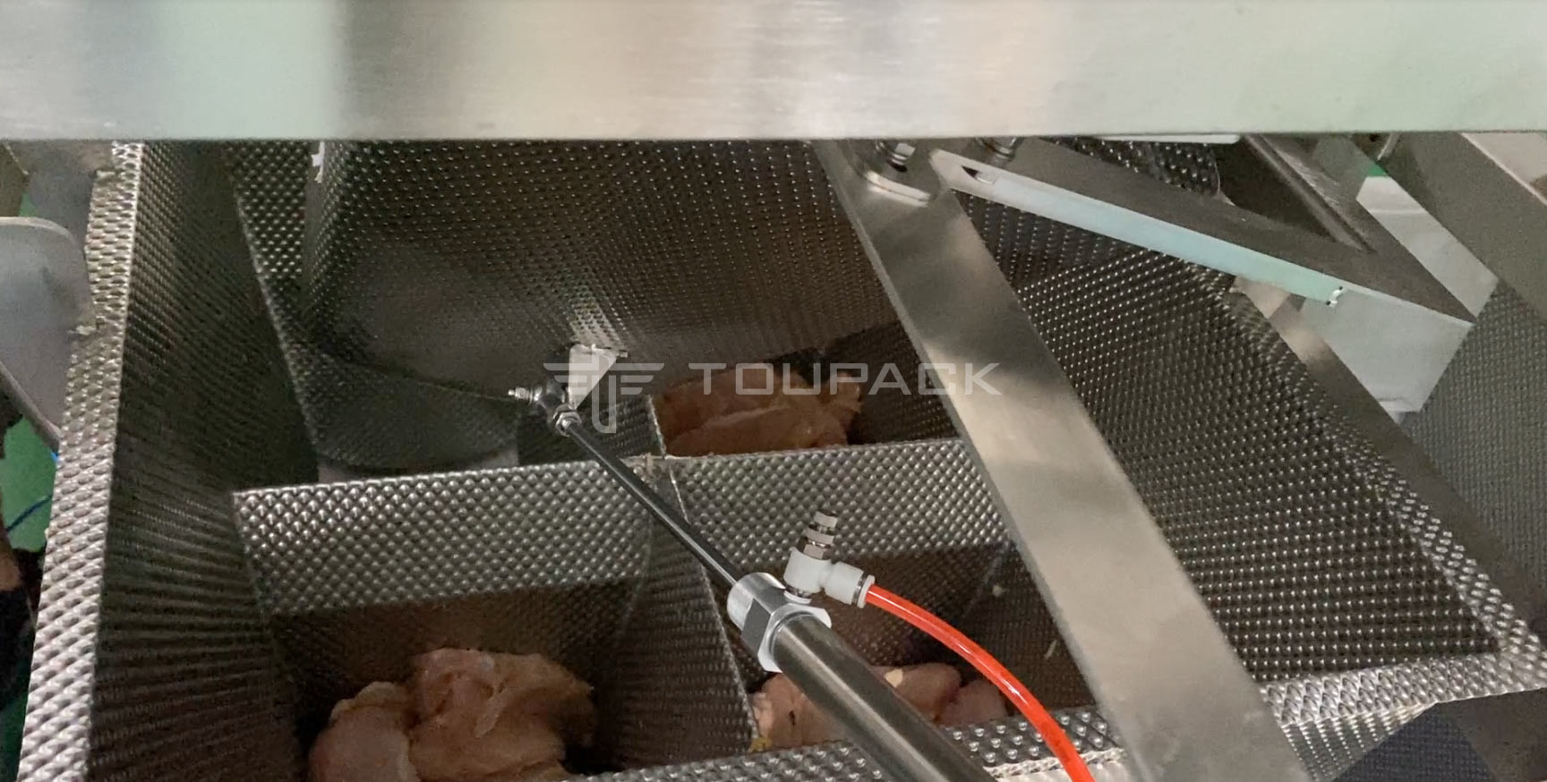 Drumstick Chicken Breast Meat Weighing Packing Machine 500-1000g Vertical