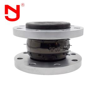 China 150 PSI Pressure Rating EPDM Rubber Expansion Joint Grooved Connection JIS Flange wholesale