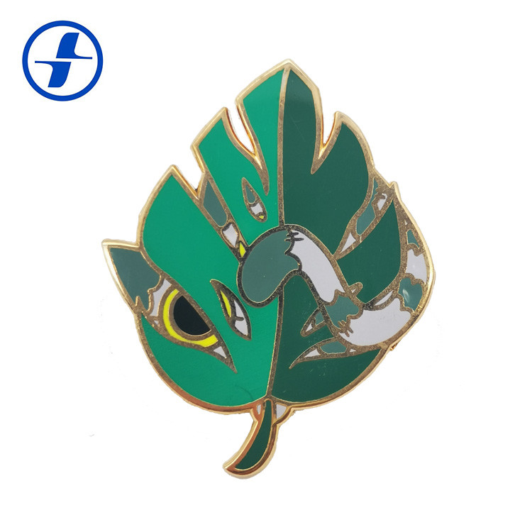 Lovely Hard Enamel Lapel Pins Different Styles Gold Flower Lapel Pin